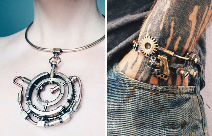 I Create One-Of-A-Kind Accessories From Metal Parts