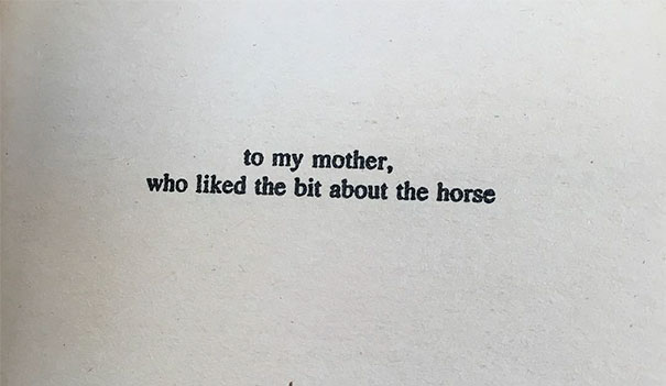 The Dedication Page In Dirk Gently's Holistic Detective Agency