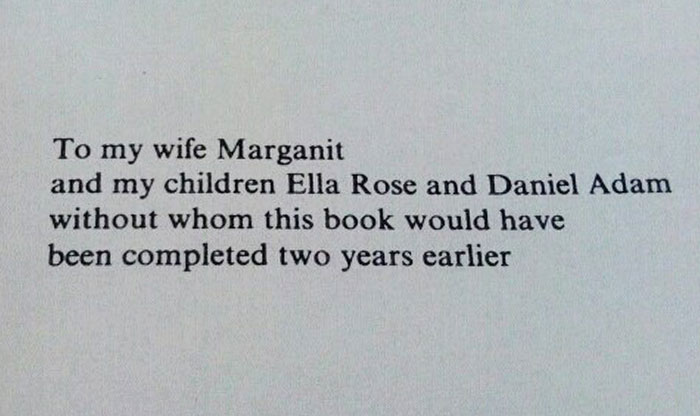 57 Times Writers Took Book Dedications To Another Level