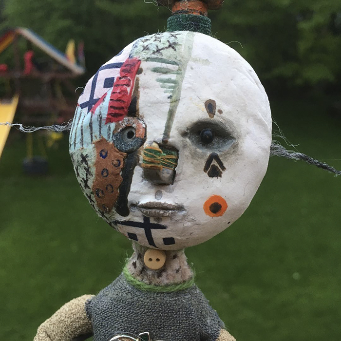 12-Year-Old Boy Creates Creepy Sculptures Using Found Materials, And They're Surprisingly Awesome