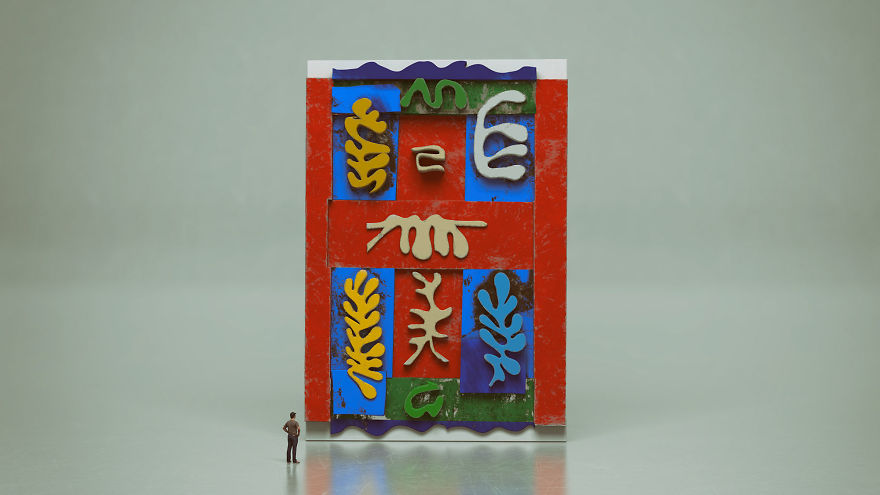 I Recreate Matisse's Artwork In 3d