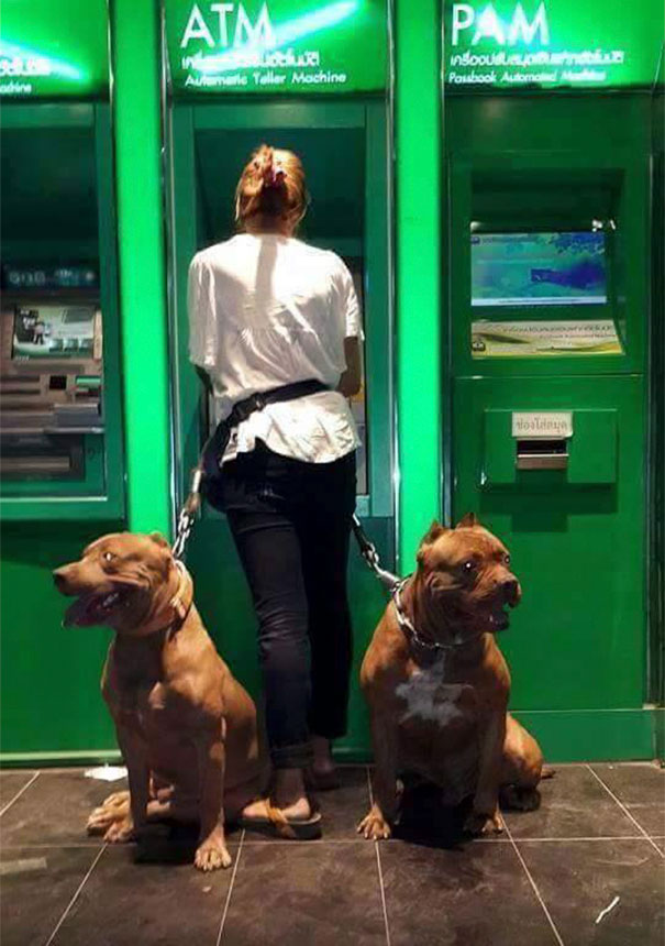 Using The ATM At Night