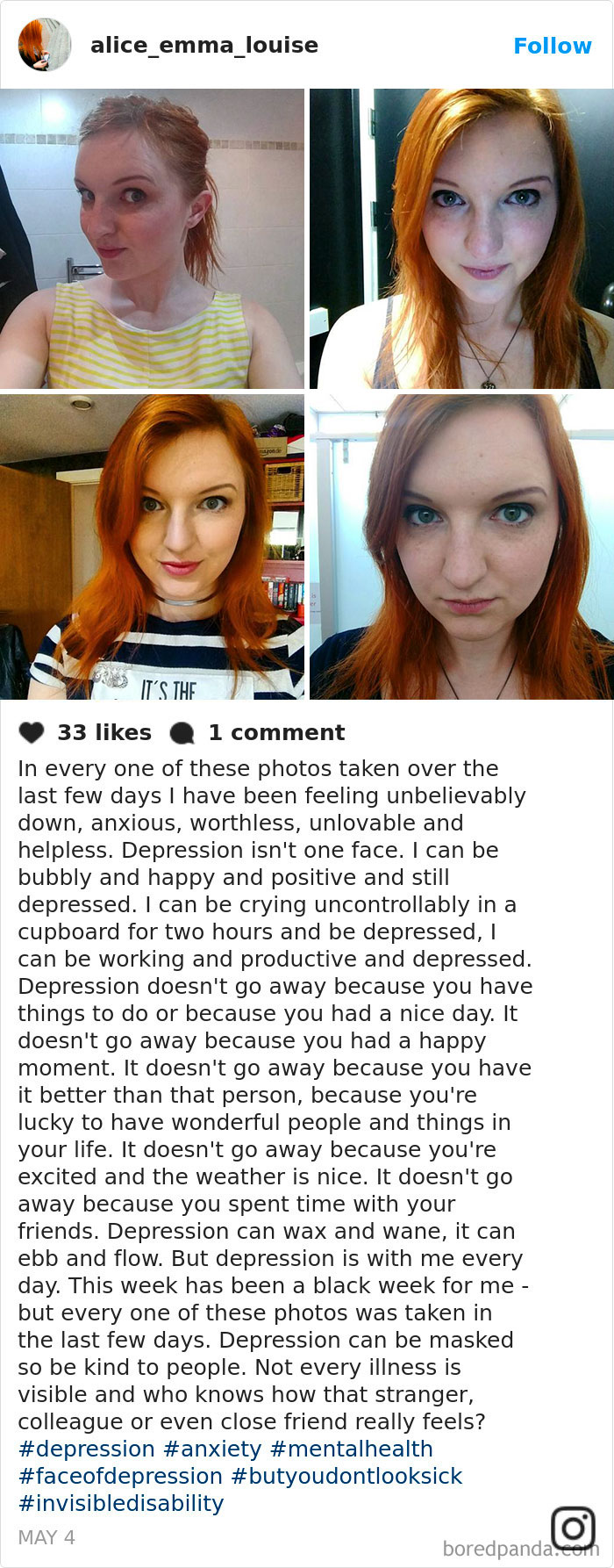Face Of Depression
