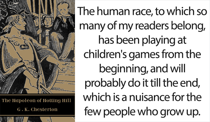 'The Napoleon Of Notting Hill' By G. K. Chesterton