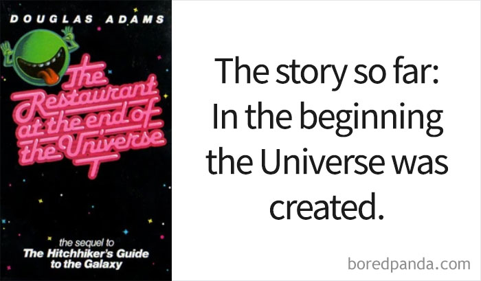 'The Restaurant At The End Of The Universe' By Douglas Adams