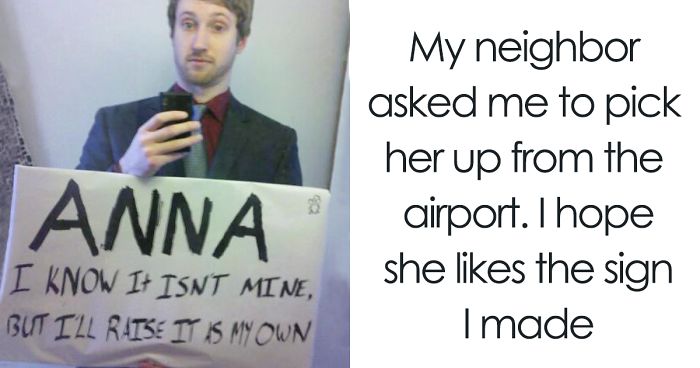 85 Funny And Embarrassing Airport Pick Up Signs | Bored Panda