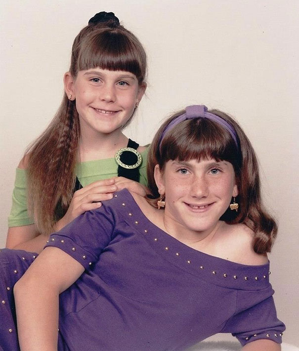 My Girlfriend And Her Sister, Circa 1991