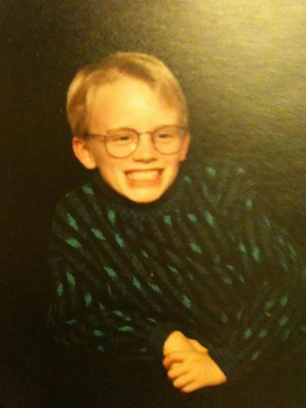 I Looked Like Macaulay Culkin Wearing A Cosby Sweater