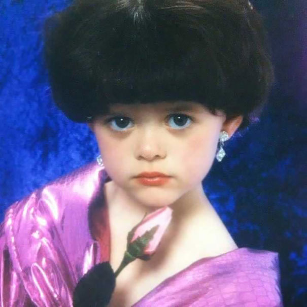 My Sister's Glamour Shot: Age 4