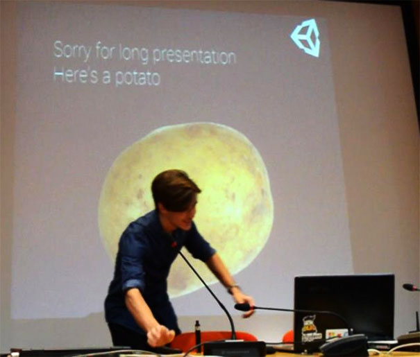 Meanwhile In A Presentation