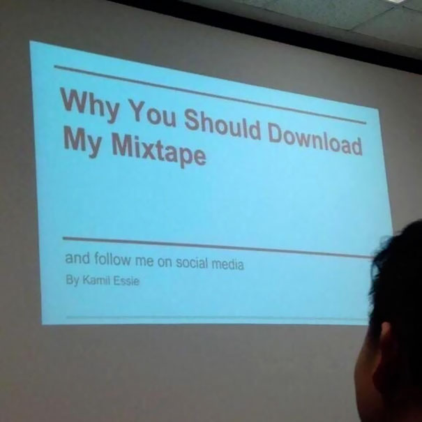 When The Teacher Says The Presentation Can Be On Anything You Want