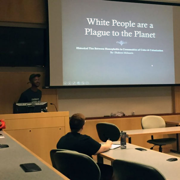 Racist University Presentation
