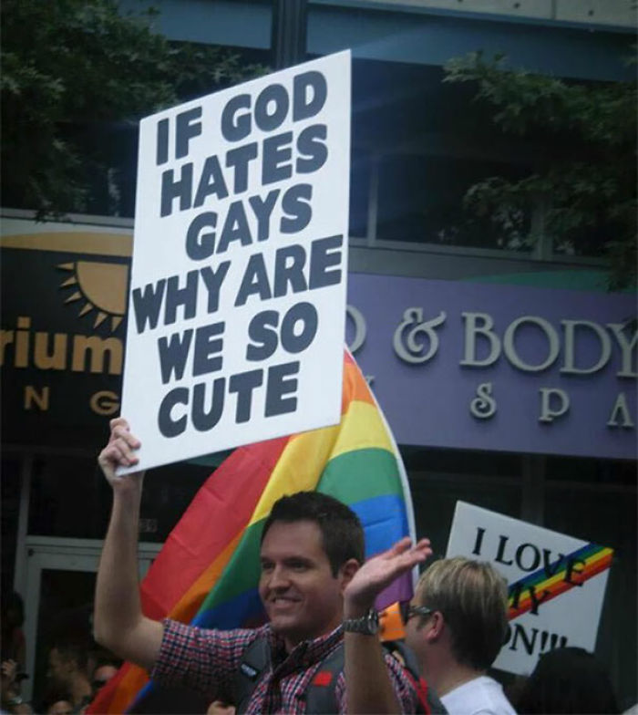 Si Dios odia a los gays, ¿por qué somos tan adorables?