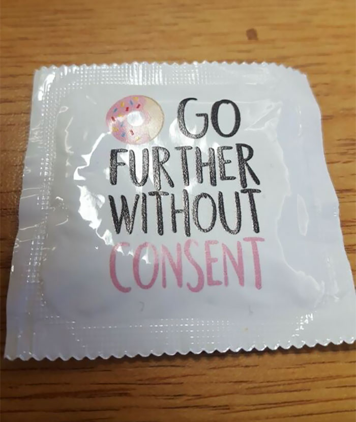 Safe Sex Campaign On My Campus Handed These Out