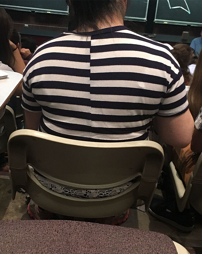 The Back Of This Girl's Shirt