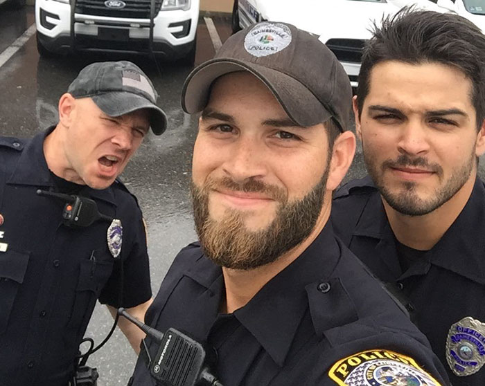 Florida Police Officers Post Selfie On Facebook, Cause A Storm As Big As Irma