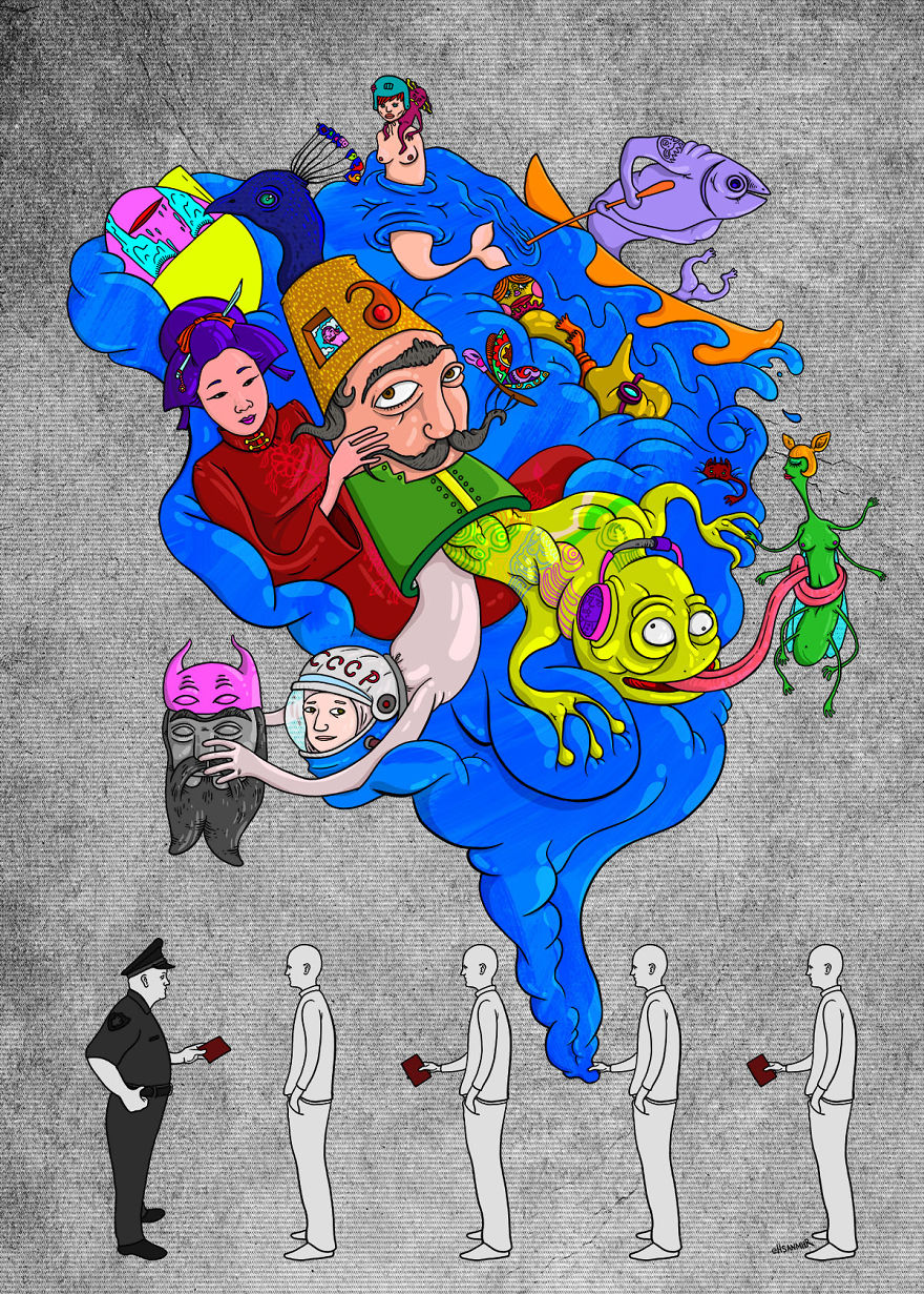 Ehsan Mehrbakhsh Is An Iranian Illustrator And Painter Based In Milan, Italy. Ehsan Mehrbakhsh Is An Iranian Illustrator And Painter Based In Milan, Italy.