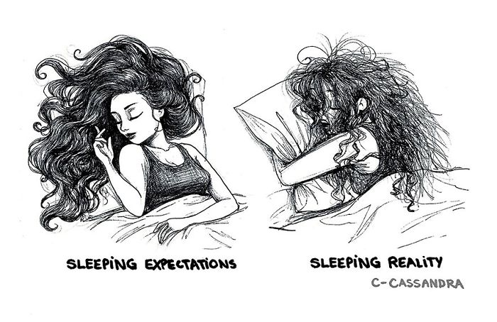 Sleeping With Your Hair Out...