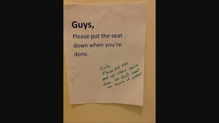 Funny Bathroom Signs