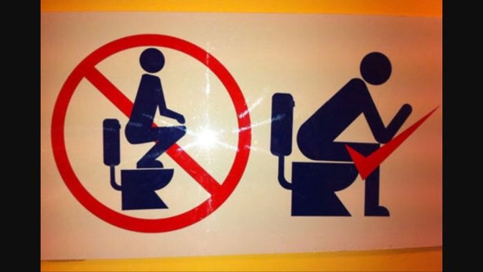 Funny Bathroom Signs