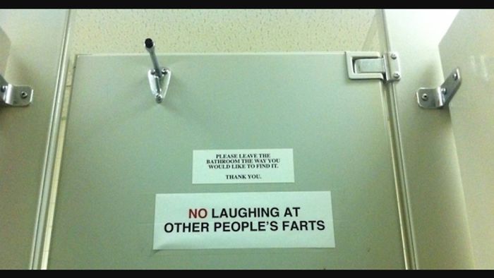 Funny Bathroom Signs