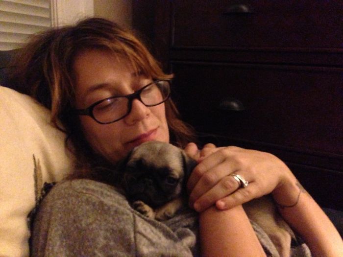 This Is The Night I Brought Glynda The Good Pug Home For My Son. The Dog I Swore I Did Not Want