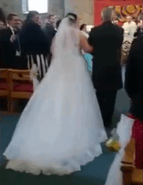 Boy Vs Wedding Dress