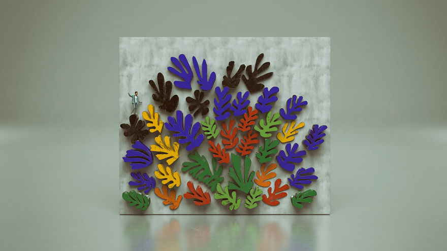 I Recreate Matisse's Artwork In 3d