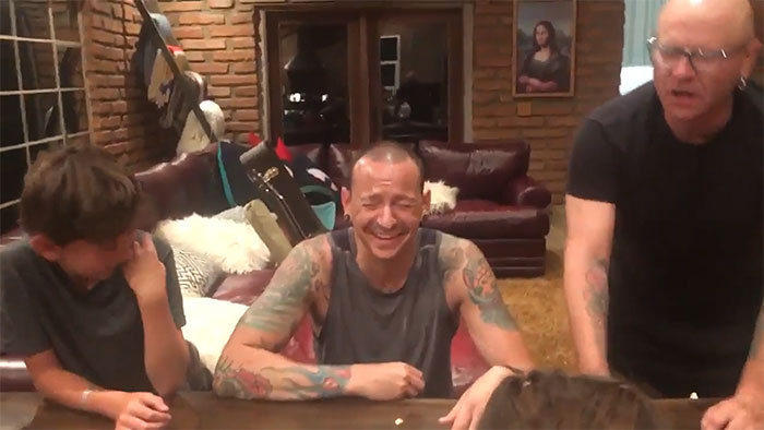 Chester Bennington’s Widow Posts Video Of Him 36 Hours Before His Death – “This Is What Depression Looked Like To Us”