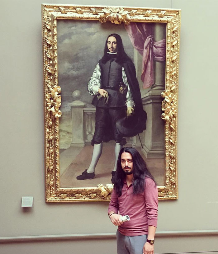 Encontré a mi doble en el Louvre, se llama Iñigo Melchor de Velasco