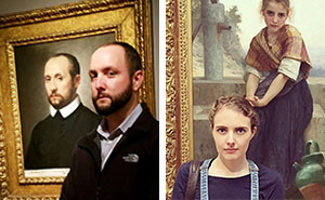 10+ Times People Accidentally Found Their Doppelgängers In Museums And Couldn't Believe Their Eyes