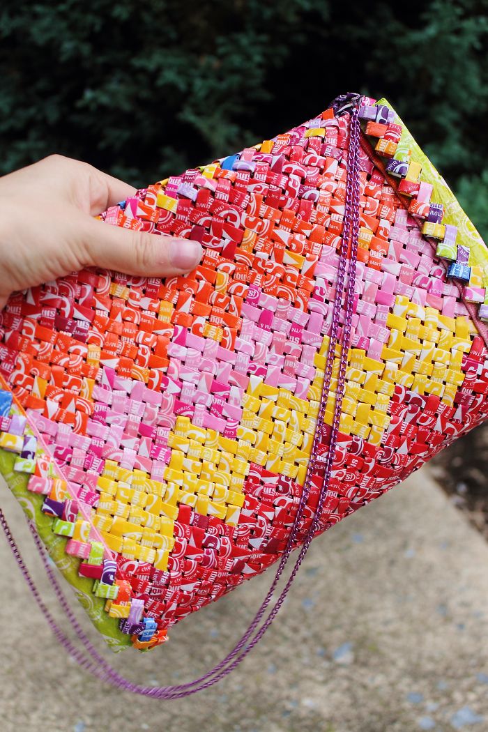 I Made A Purse And Heels To Match The Dress Made Of 10k Starburst Wrappers