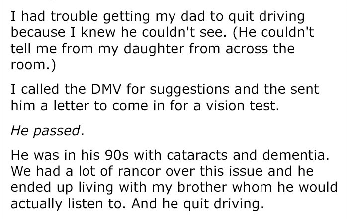 Someone Asked The Internet If Drivers Over 70 Should Require Special Testing, And Here's How They Responded