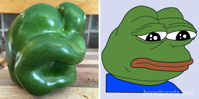 This Bell Pepper Looks Like Pepe