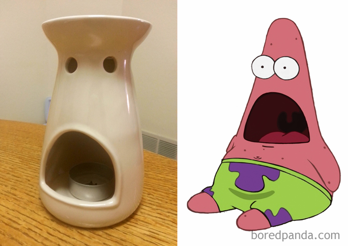 This Candle Holder Looks Like Patrick