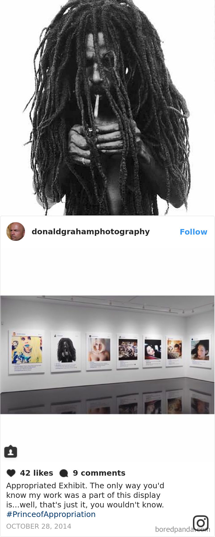 Controversial Artist Richard Prince Exhibits And Sells Screenshots Of Other Photographers’ Instagram Photos Without Permission