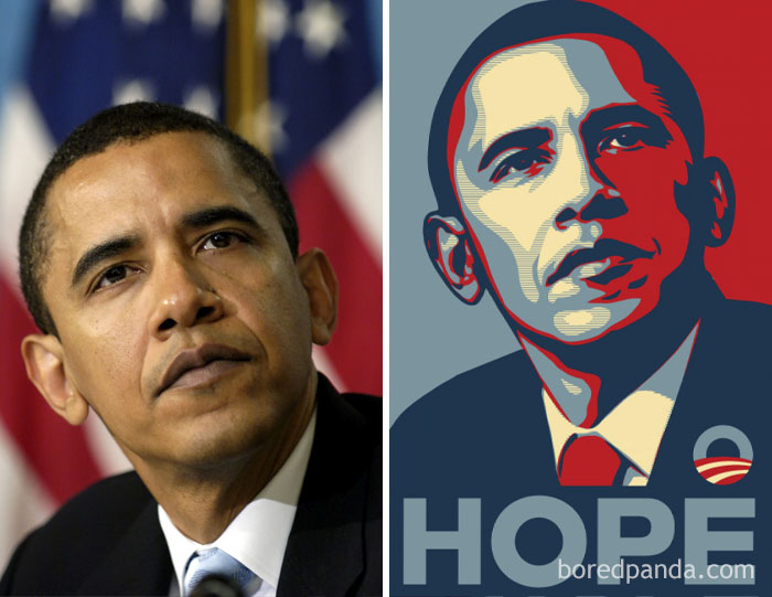 Artist Shepard Fairey Used A Picture Of B.Obama For His Poster Without A Permission Of Photographer Mannie Garcia Who Took The Picture