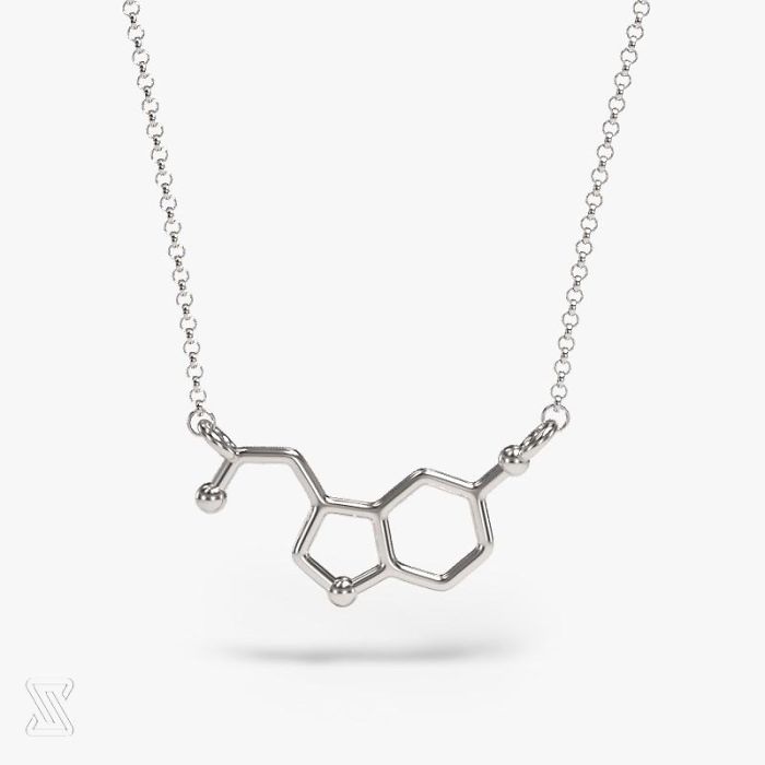 Serotonin Horizontal Necklace