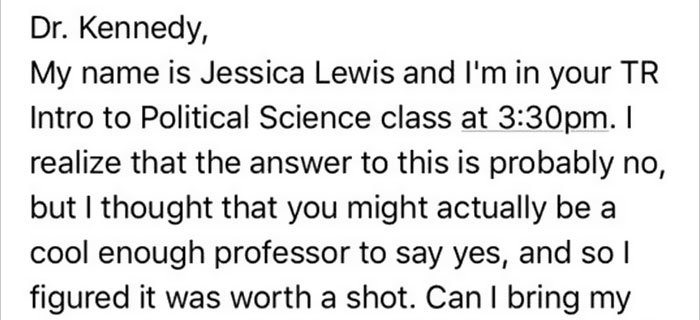 Girl Begs Professor To Let Her Bring Dog To Class To Save It From Hurricane, And His Response Wins Internet