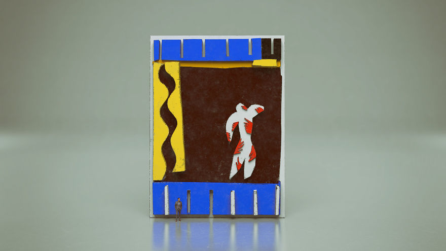 I Recreate Matisse's Artwork In 3d