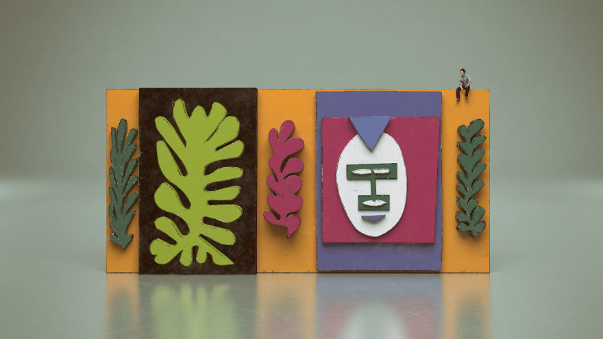I Recreate Matisse's Artwork In 3d
