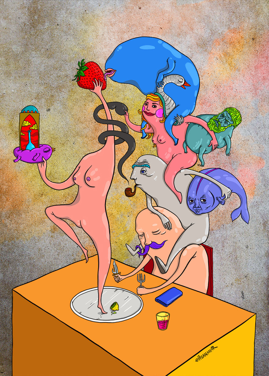 Ehsan Mehrbakhsh Is An Iranian Illustrator And Painter Based In Milan, Italy. Ehsan Mehrbakhsh Is An Iranian Illustrator And Painter Based In Milan, Italy.