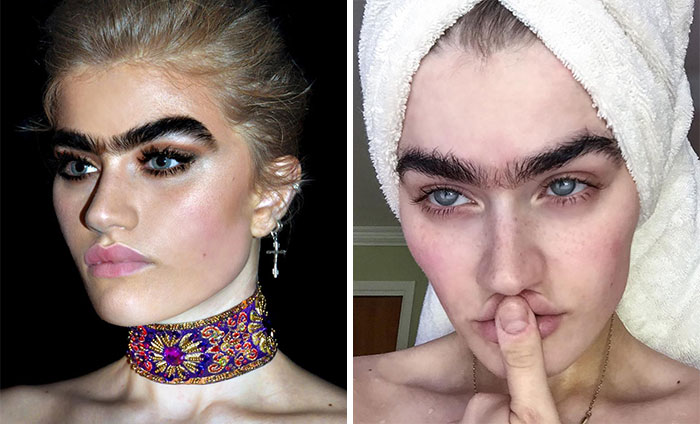 Model Refuses To Pluck Her Unibrow, Challenges Beauty Stereotypes