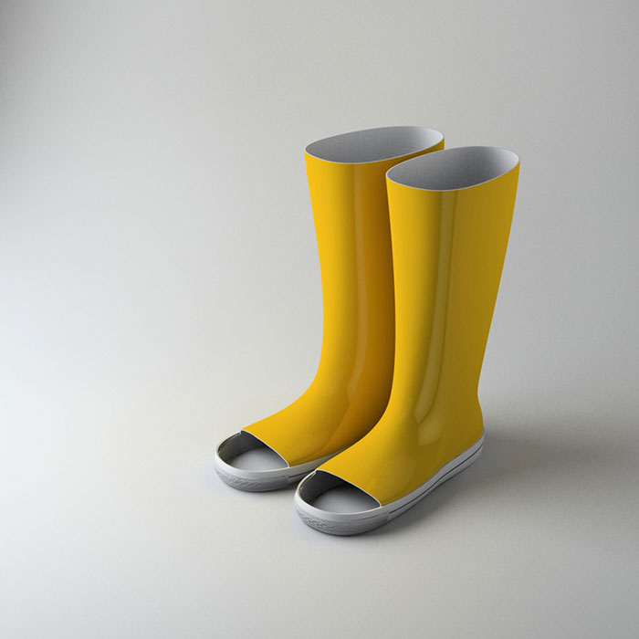The Uncomfortable Rain Boots