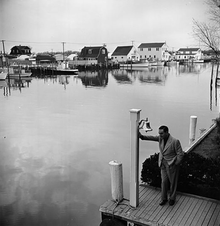 Guy Lombardo On A Dock, 1947-1948