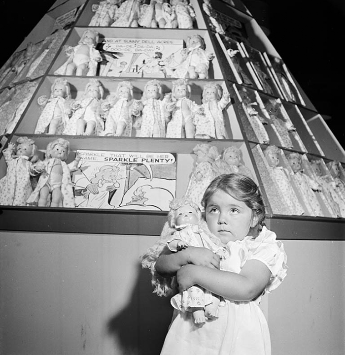 Girl With Dolls, 1947