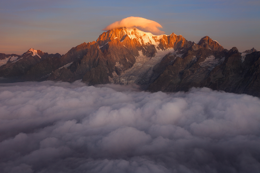 04 Mont Blanc with the Hat 59f3481a57071  880 - O mundo acima das nuvens