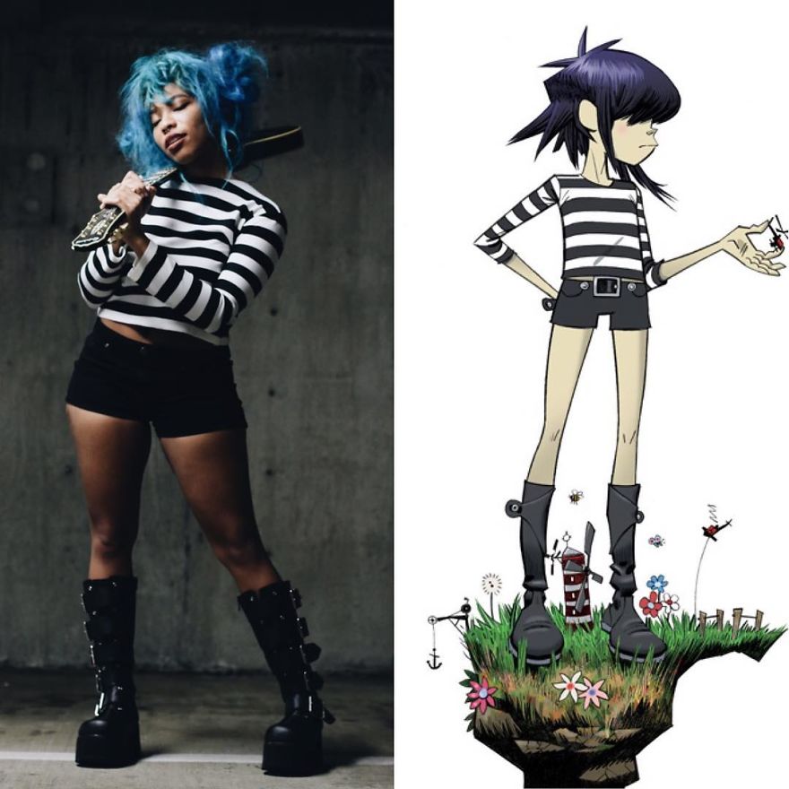 Girl Makes Success In Instagram With Very Funny Cosplayer