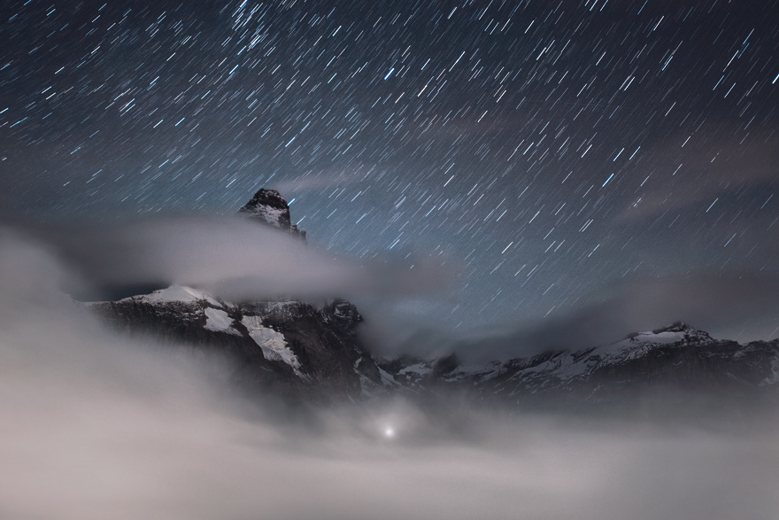 Matterhorn Above The Clouds