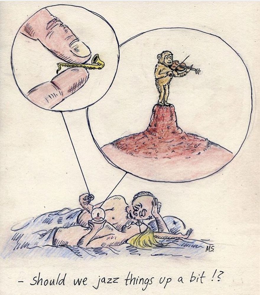 Artist Creates Black Humor Illustrations And They Will Disturb You